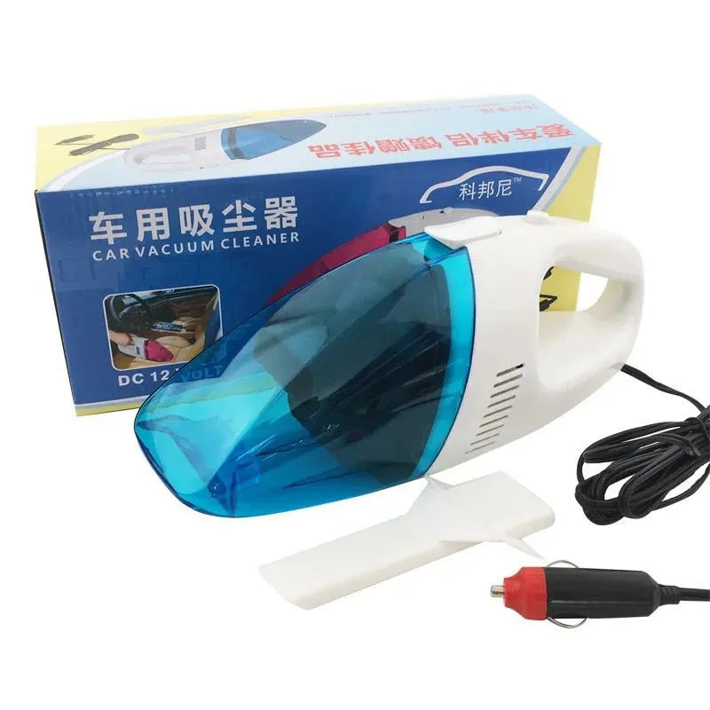 Blue car vacuum