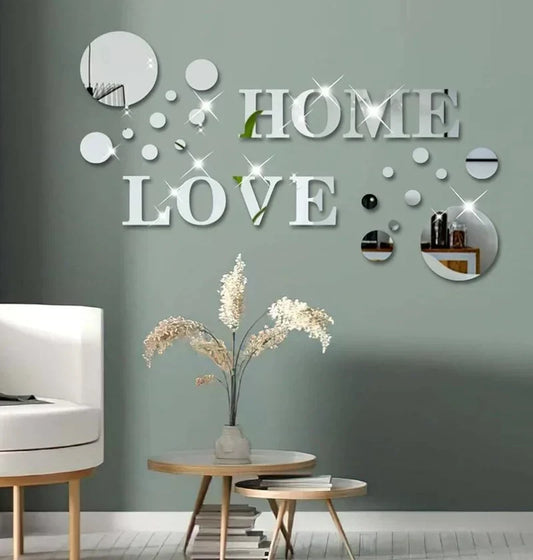 26-Piece 3D Acrylic Wall Decor
