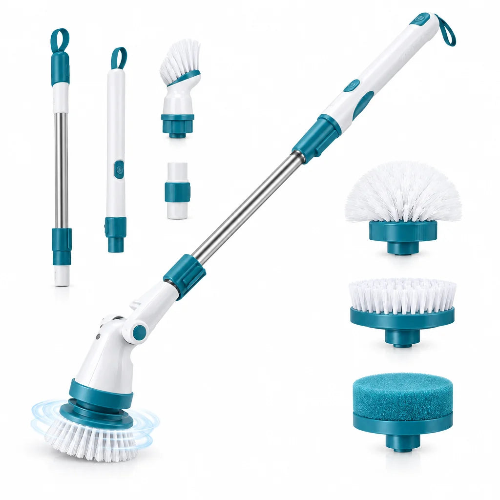 3 in 1 Electric Spin Scrubber Machine