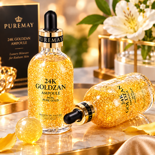 24k GOLDZAN AMPOULE 99.9% Pure Gold Serum