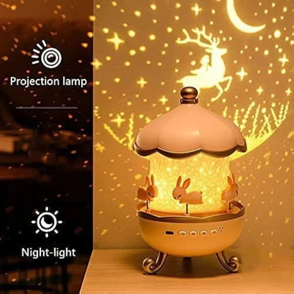 Cute Bunny Galaxy Star Projector