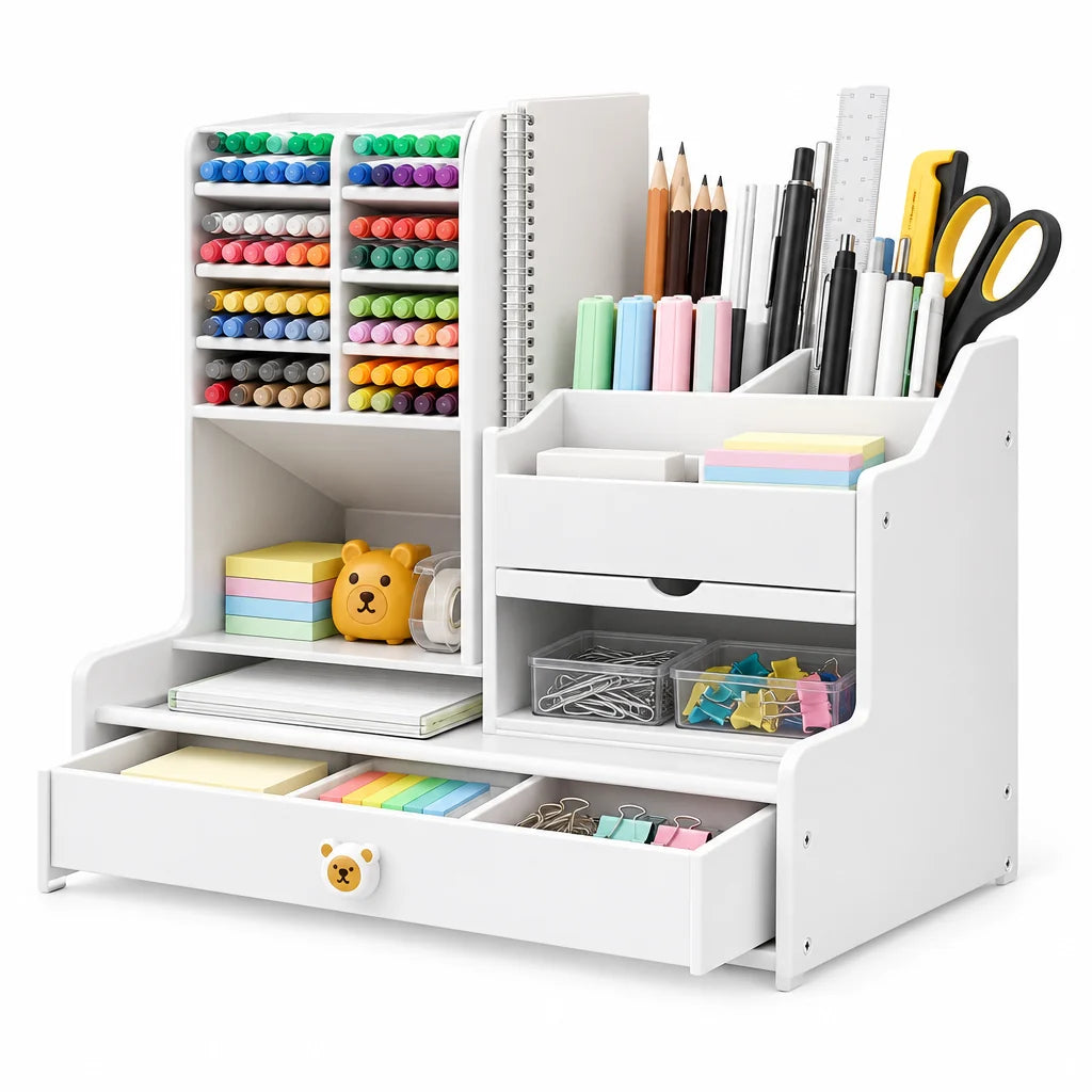 Desktop Multifunctional Storage Box Organizer