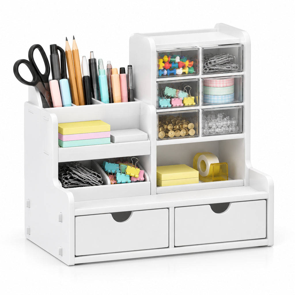Desktop Multifunctional Storage Box Organizer