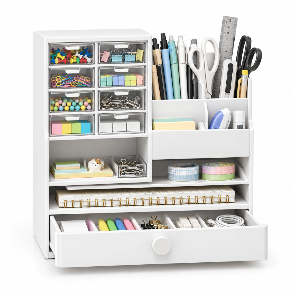 Desktop Multifunctional Storage Box Organizer