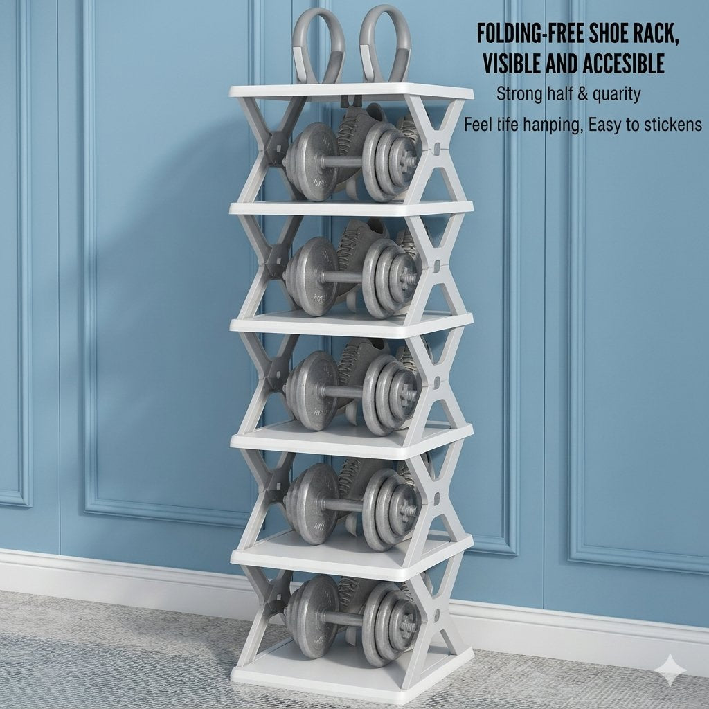 Modular Stackable Shoe Rack