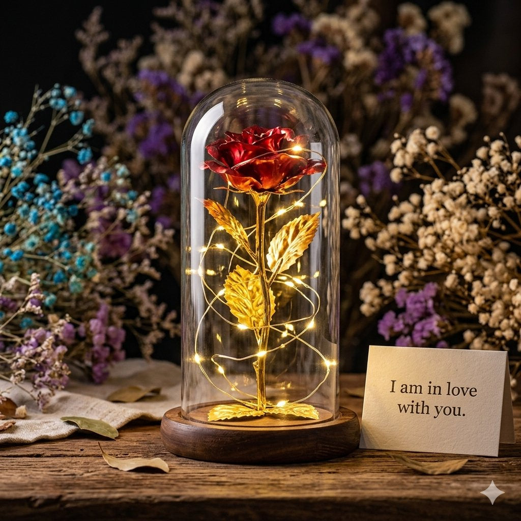 Flower Dome with LED Light