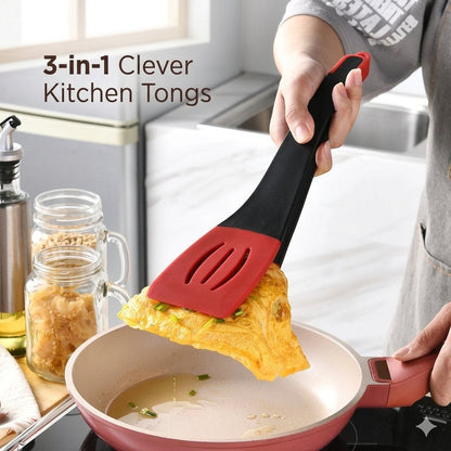 3-in-1 Silicone Frying Spatula