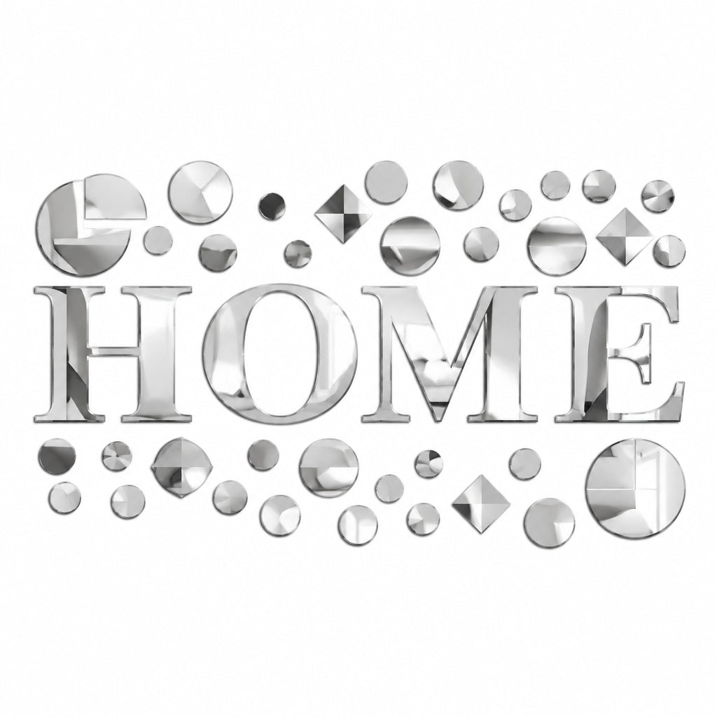 26-Piece 3D Acrylic Wall Decor