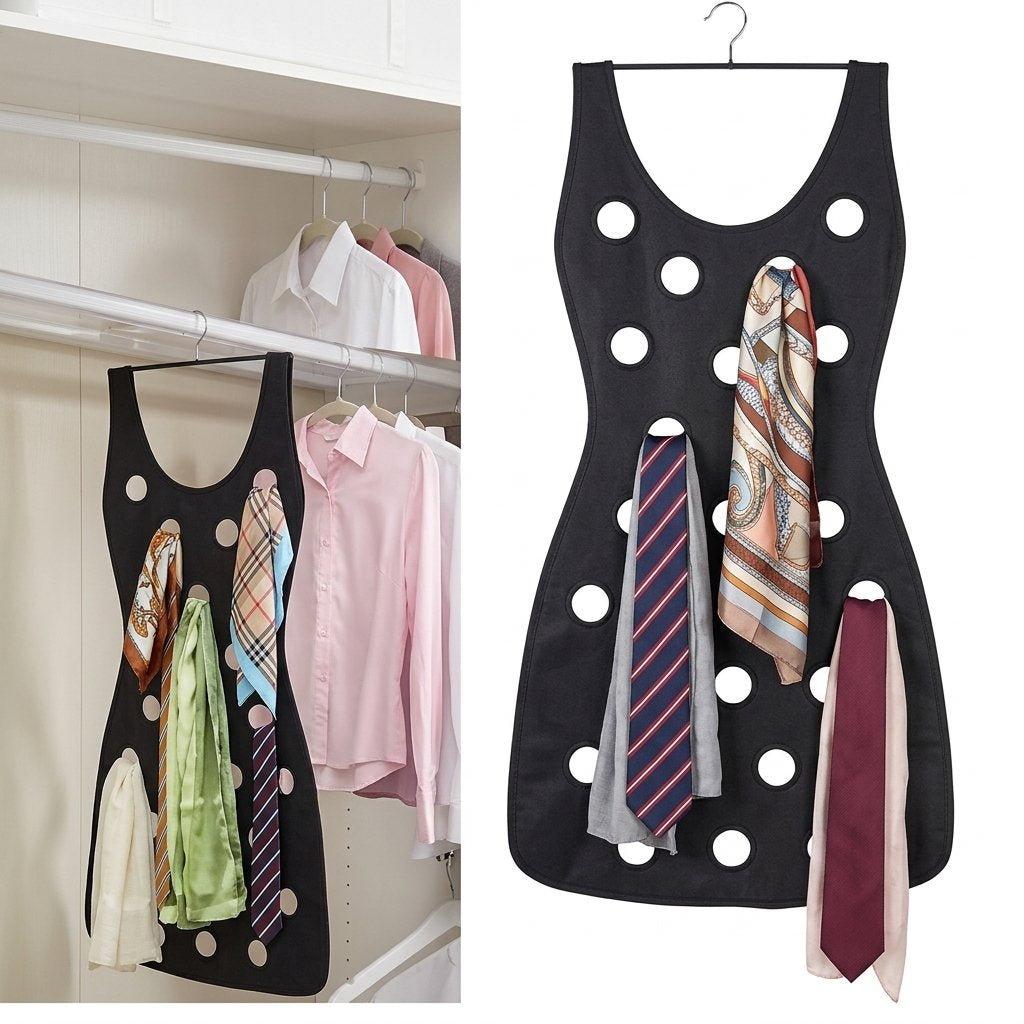 Hanging Scarf Organizer