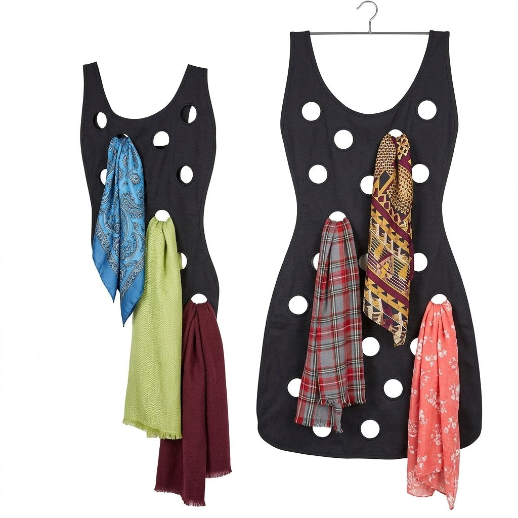 Hanging Scarf Organizer