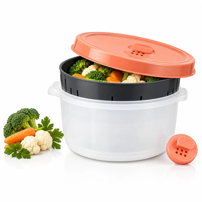 Microwave Steaming Container